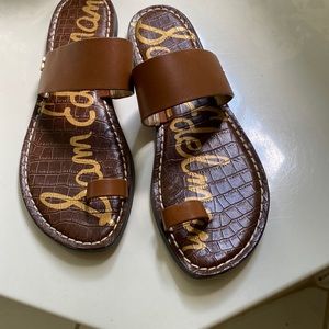 Stylish Sam Edelman Tan Natural sandals Size 8